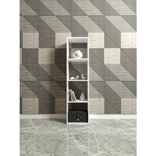 Стеллаж для игрушек и книг деревянный напольный