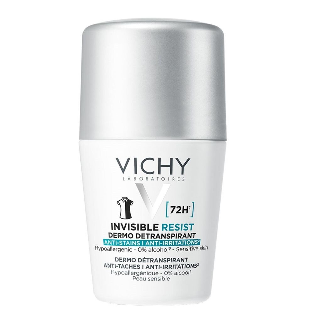 Vichy Invisible Дезодорант-антиперспирант шариковый женский 50мл