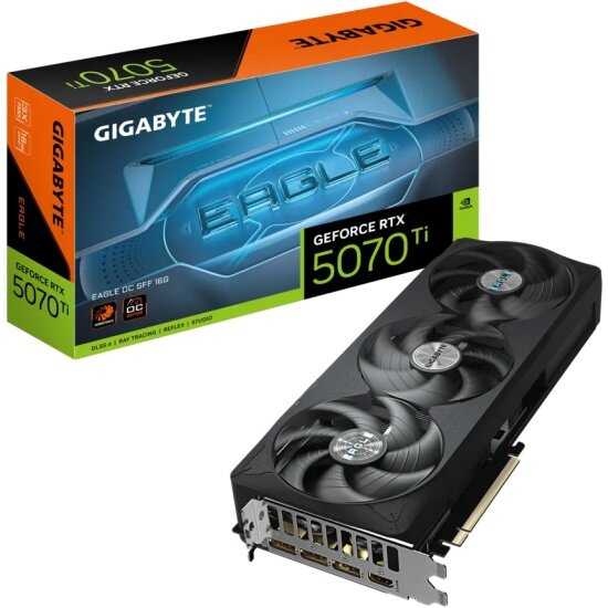 Видеокарта Gigabyte GeForce RTX 5070 Ti EAGLE OC SFF 16G