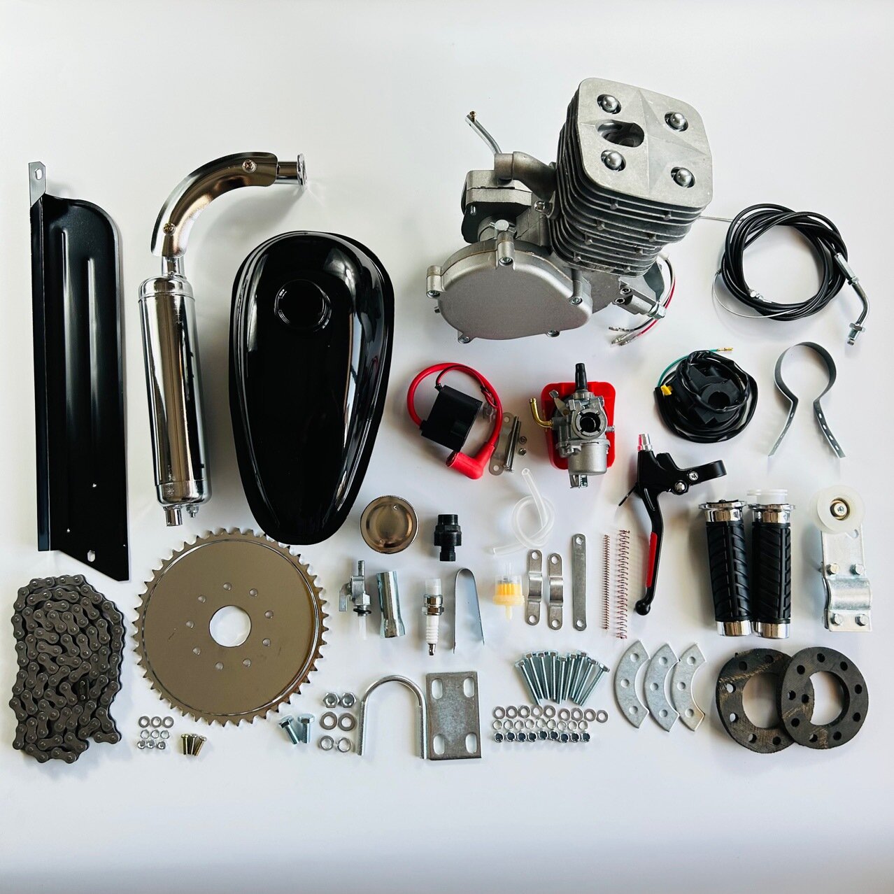 Бензиновый двигатель, для электровелосипеда, 110 см³, 3 л/100 км