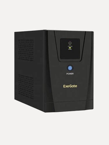 Изображение товара ИБП Источник бесперебойного питания Exegate SpecialPro UNB-1600. LED. AVR.2SH.3C13 950 Вт, Line-Interactive