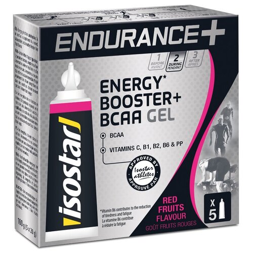 Энергетический гель GEL Energy Booster + BCАA 5*20г