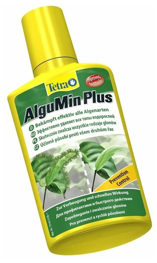 Средство против водорослей в аквариуме Tetra AlguMin Plus 250 мл
