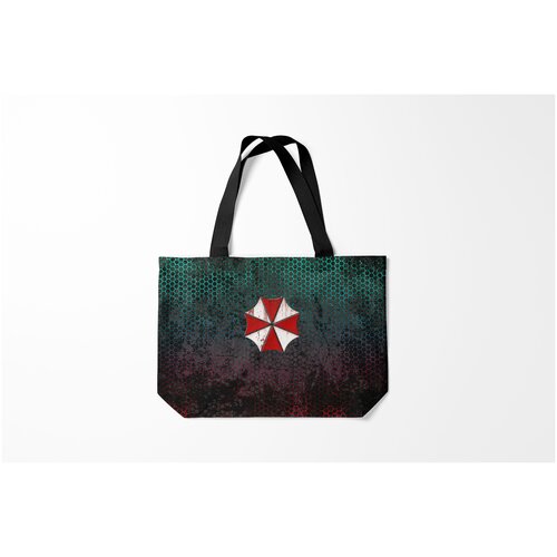 фото Сумка-шоппер / 46х35 см / геймерам / resident evil umbrella burnettie