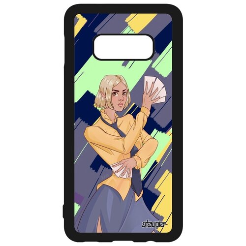 фото Противоударный чехол на телефон // galaxy s10e // "фокусник" фокус карты, utaupia, цветной