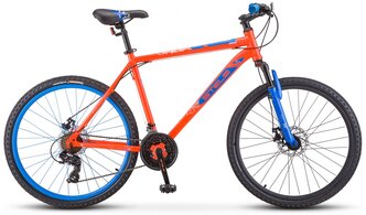 Горный (MTB) велосипед STELS Navigator 500 MD 26 F020 (2021) красный/синий 18" (требует финальной сборки)