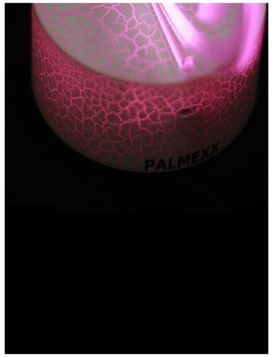 Светодиодный ночник PALMEXX 3D светильник LED RGB 7 цветов (павлин) LAMP-038