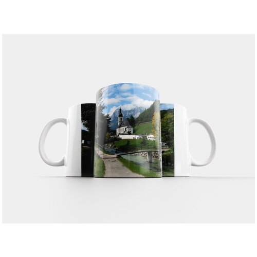 фото Кружка "осень, рамзау, церковь" 320 мл lotsprints