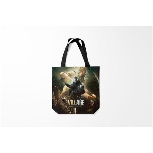 фото Сумка-шоппер / 40х40 см / геймерам / resident evil village burnettie