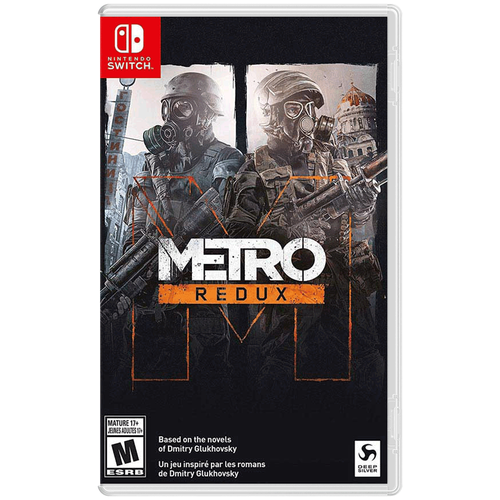 метро возвращение metro redux полностью на русском видеоигра на картридже nintendo switch Metro Redux [Возвращение][US][Nintendo Switch, русская версия]