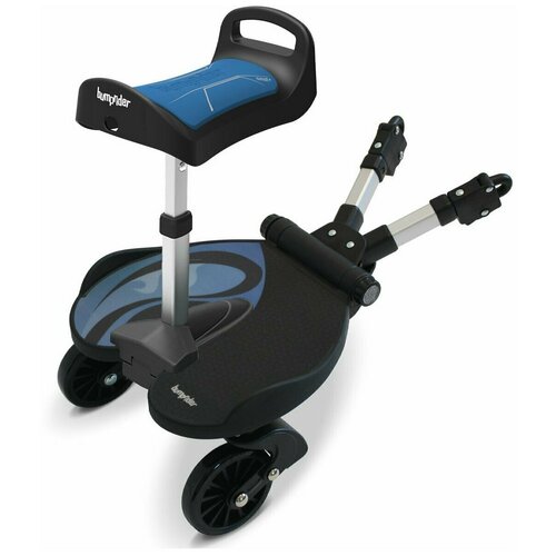 Универсальная подножка с сиденьем для второго ребенка Bumprider Blue/Blue