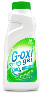 Отбеливатель-пятновыводитель Grass G-OXI gel для белых тканей, 500 мл