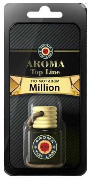 Ароматизатор На Зеркало Aroma Top Line №21 One Million Бутылочка AROMA TOP LINE арт. 4603726059466