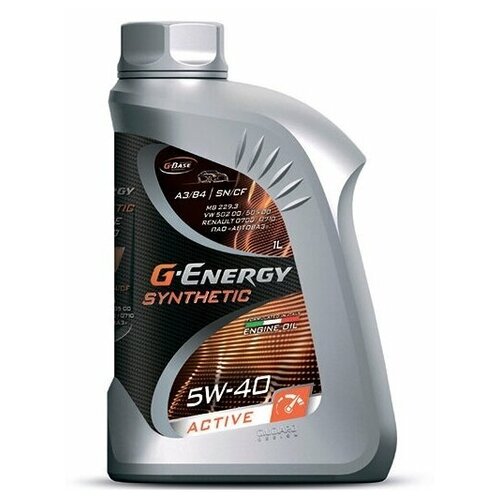 фото Синтетическое моторное масло g-energy synthetic active 5w40, 1 л