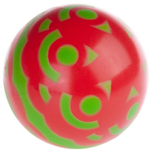 Мяч резиновый, d100 (трафаретное окр-ие, красный, зеленый,желтый) P4-100