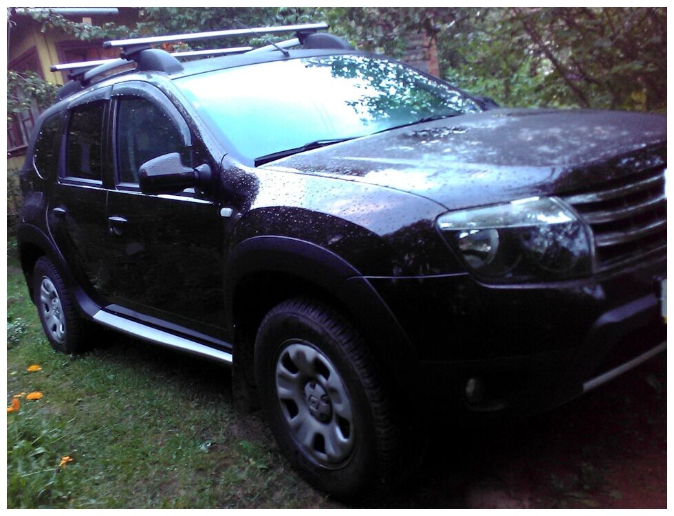 Накладки на колёсные арки Renault Duster 2010-2014 (I поколение)