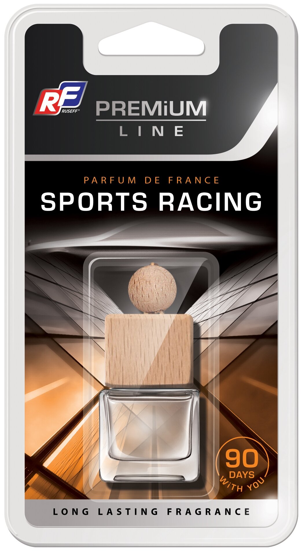 27335N RUSEFF 27335N RUSEFF Ароматизатор подвесной жидкостный PREMIUM LINE Sports Racing (0,006л) - фотография № 1