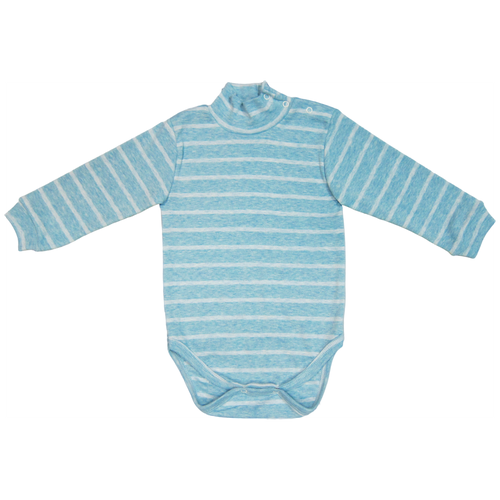 фото Боди водолазка 74 голубой/боди водолазка для малышей/боди водолазка детская/боди водолазка для девочки/боди водолазка для мальчика светлячок-с