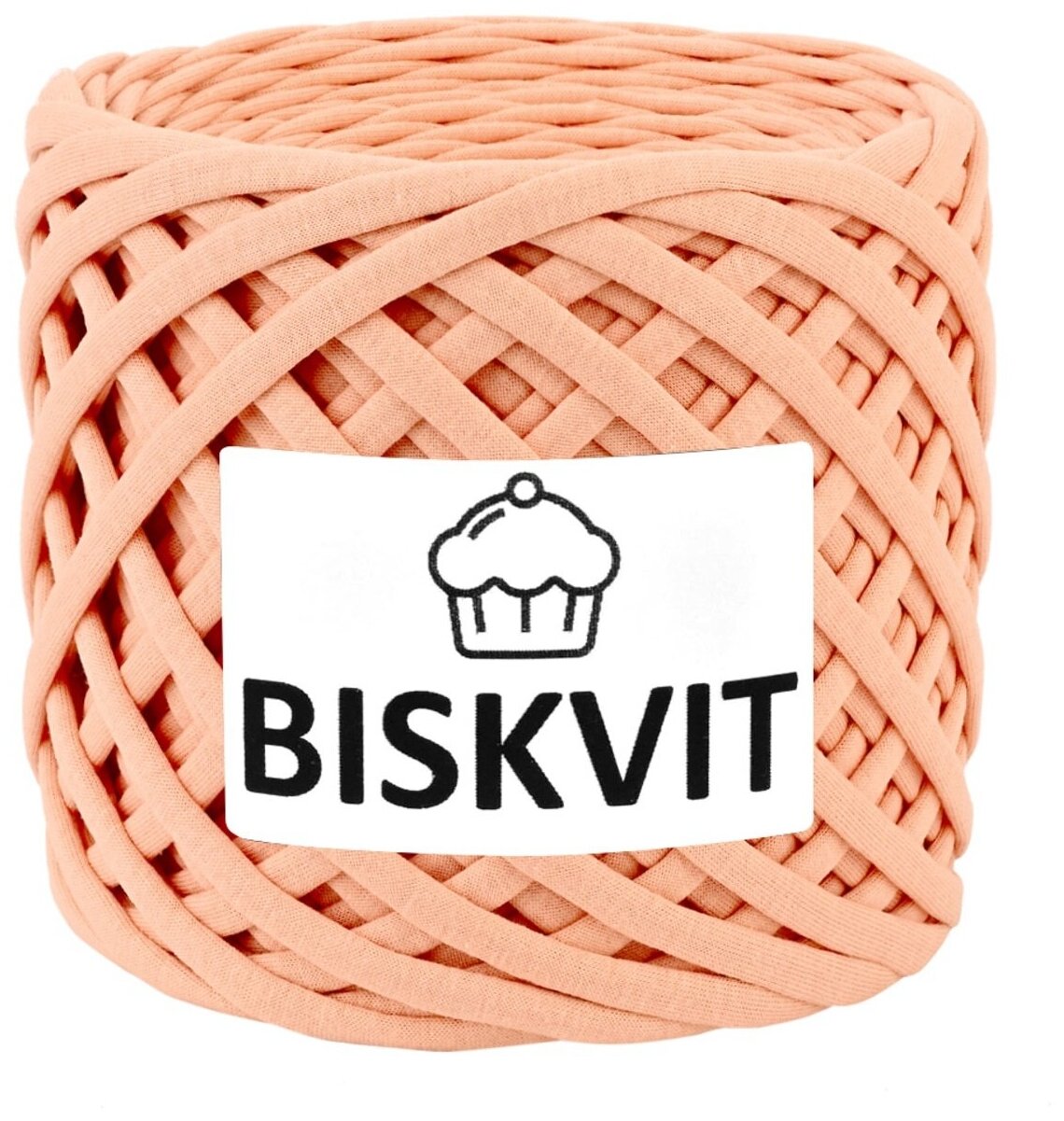 Трикотажная пряжа Biskvit (персик) 1 шт.