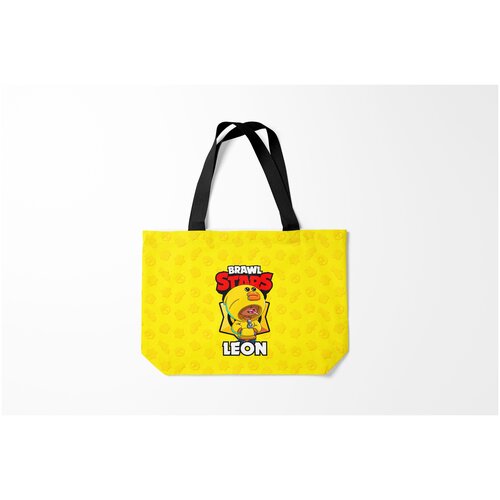 фото Сумка-шоппер / 46х35 см / геймерам / brawl stars sally leon burnettie