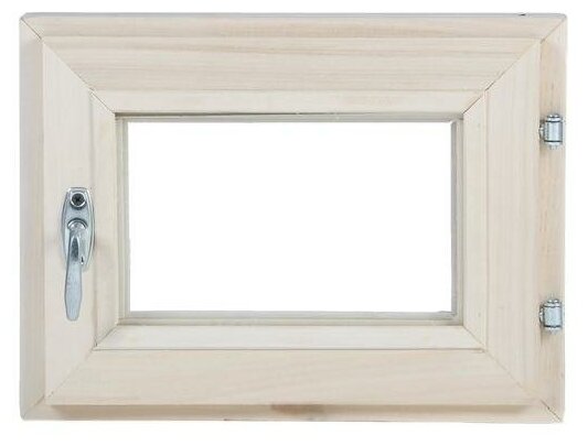 Окно, 40х30 см, двойное стекло, липа - фотография № 5