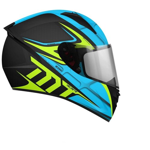 Шлем MT STINGER Acero C1 (XXL, Gloss Blue)