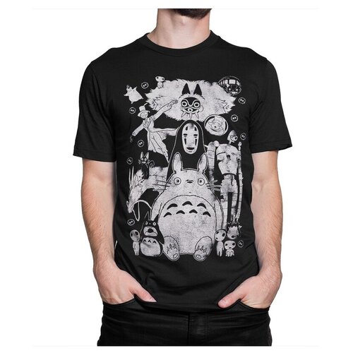 фото Футболка dream shirts студия гибли размер xl, черный