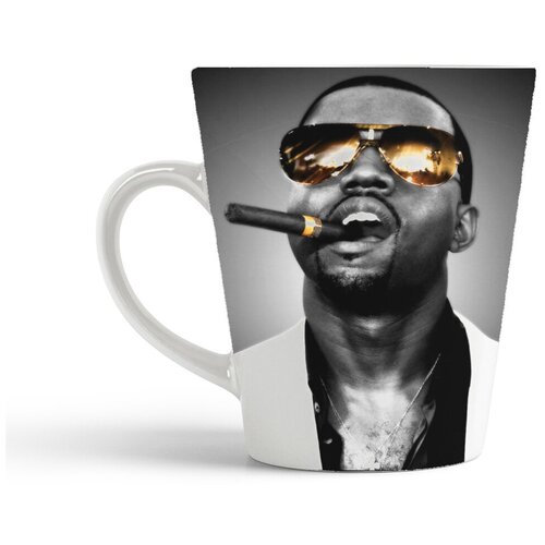 фото Кружка-латте coolpodarok мужчина с сигарой