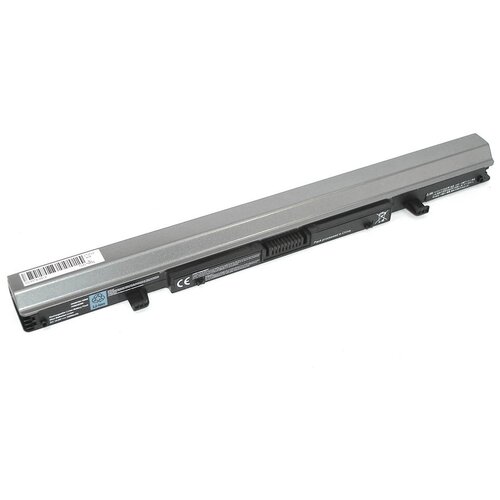 Аккумуляторная батарея для ноутбука Toshiba Satellite L950 (PA5076U-1BRS) 2600mAh OEM серебристая аккумуляторная батарея для ноутбука toshiba satellite l950 pa5076u 1brs 2600mah oem серебристая