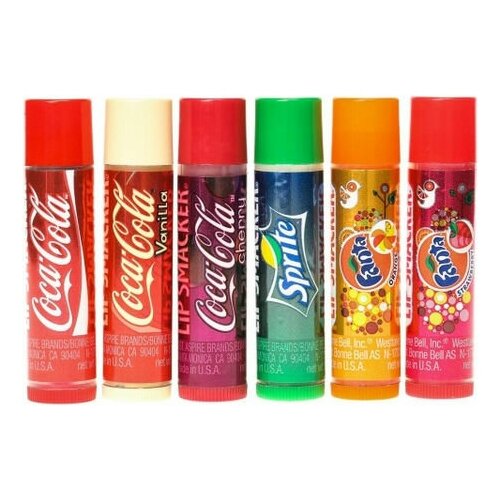 Lip Smacker Набор Classic Can, 4 г 6 шт.