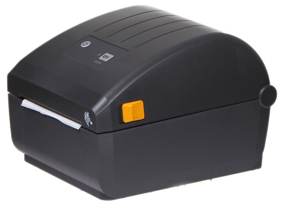 Zebra Direct Thermal Printer ZD230; Standard EZPL, 203 dpi, EU and UK Power Cords, USB