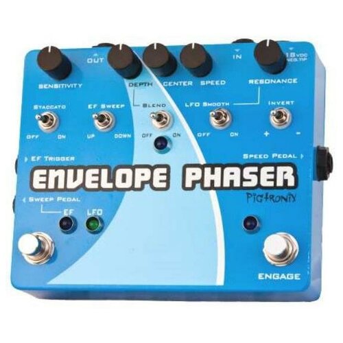 Pigtronix Ep2 Envelope Phaser Ii эффект гитарный фэйзер гитарный эффект behringer vintage phaser vp1