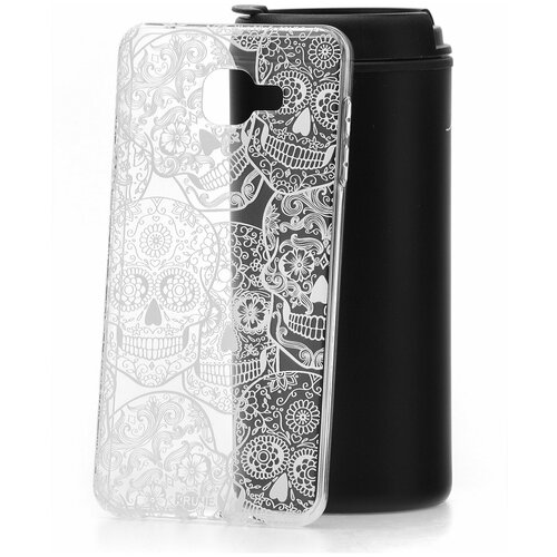 фото Чехол на samsung galaxy a7 (2016) a710 kruche print skull white1 / чехол для samsung / чехол с рисунком / чехол с принтом / чехол для самсунг / чехол для самсунг / бампер на гелакси / чехол накладка для гэлэкси / противоударная накладка для samsung galaxy / защита для galaxy / защита на samsung / cиликоновый чехол для samaung galaxy / пластиковый чехол на самсунг / защитный чехол для самсунг / чехольчик / защита телефона / ударопрочный чехол / галакси кruче