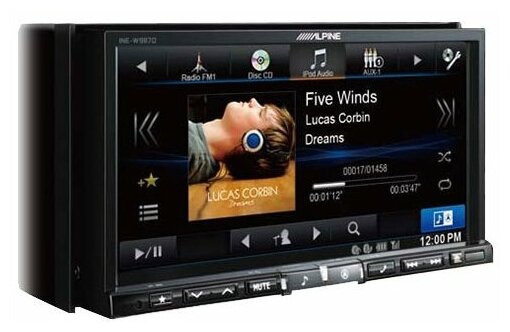 Навигационная станция Alpine INE-W987D DVD 2DIN