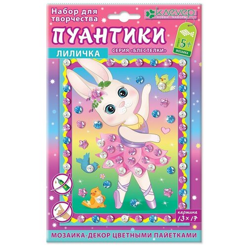 Набор ДТ Картина Лиличка. Пуантики АМ 42-019