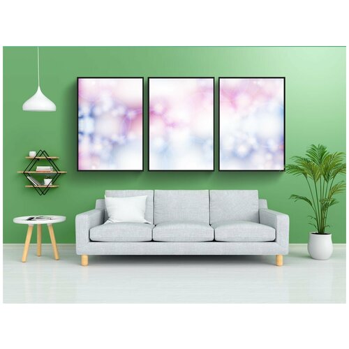 фото Набор модулных постеров для интерьера "задний план, патриотический, соединенные штаты америки" 60x90 см. в тубусе, без рамки lotsprints