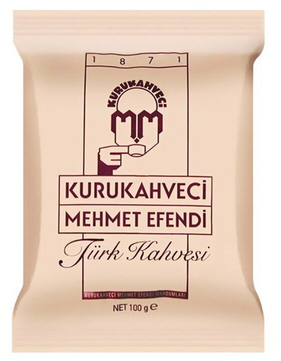 Кофе молотый Kurukahveci Mehmet Efendi, 100 г, мягкая упаковка