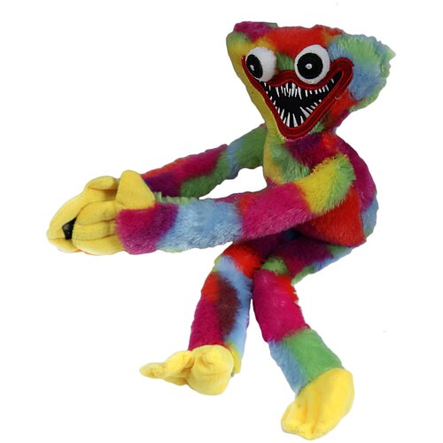 Игрушка мягкая Хагги Вагги Huggy Wuggy,Huggy Factory 40см, радужный монстр