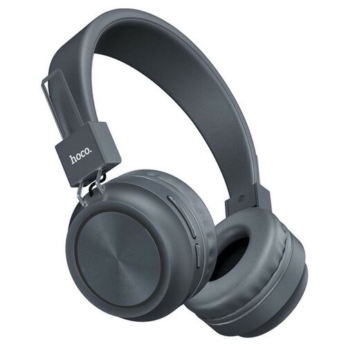 Bluetooth гарнитура HOCO W25 Promise BT50 накладная LED серый 135000₽