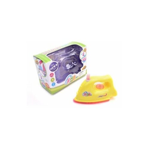 фото Игрушка бытовая техника утюг, свет, бат.aa*2шт.в компл.не вх. shantoy gepay zg001 наша игрушка