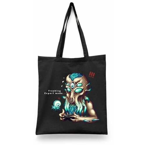 фото Сумка шоппер , черный сувенирshop