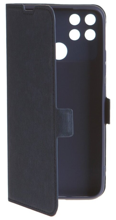 Чехол с флипом для Realme Narzo 50A DF rmFlip-25 (blue)