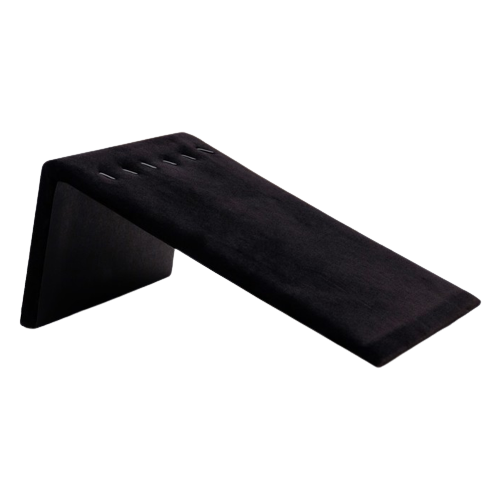 фото Подставка под кулоны, цепи, 6 крючков, 11,5*19,5*6,5 см, цвет чёрный