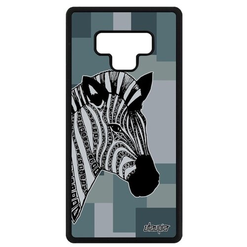 фото Ударопрочный чехол для мобильного // samsung galaxy note 9 // "зебра" zebra африка, utaupia, серый