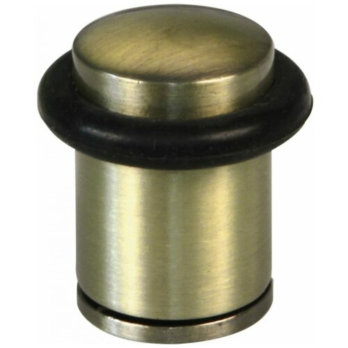 Стопор для двери напольный AMIG, дверной позол. с черной резинкой, 201-20 ORO