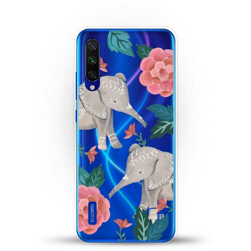 фото Силиконовый чехол два слона на xiaomi mi a3 andy & paul