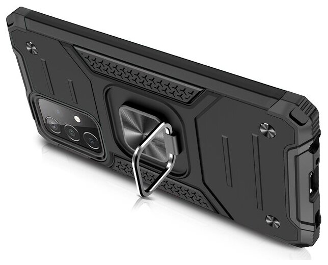Противоударный чехол Legion Case для Samsung Galaxy A52 черный