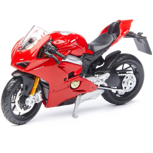 Мотоцикл Bburago Ducati Panigale V4 18-51080 1:18, 12 см, красный мотоцикл kawasaki vulcan 1500 масштабная модель 1 18