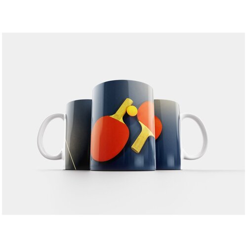 фото Кружка "настольный теннис, спорт" 320 мл lotsprints