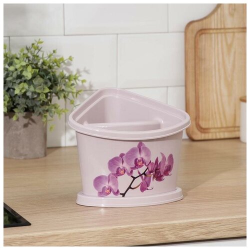 PlastART Сушилка для столовых приборов 17514 см цвет микс 421₽